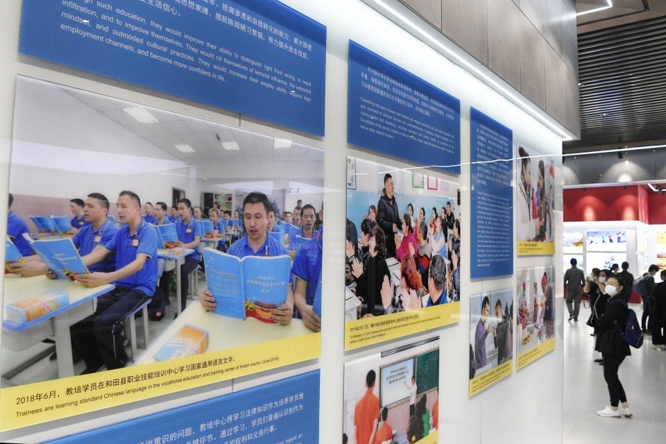 China claims re-education program in Xinjiang helps prevent terrorism China claims re-education program in Xinjiang helps prevent terrorism