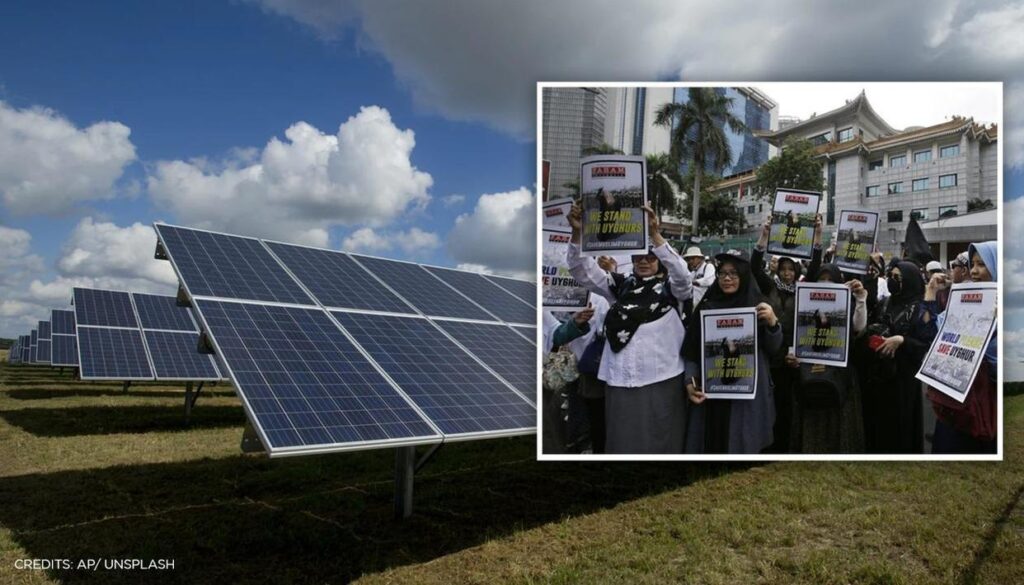 Solar panel’s global manufacturing chain linked with Uyghur ‘forced labour’ in Xinjiang Solar panel's global manufacturing chain linked with Uyghur 'forced labour' in Xinjiang