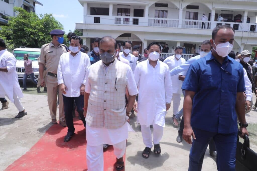 Assam CM meets family of raped and murdered minor girl in Morigaon