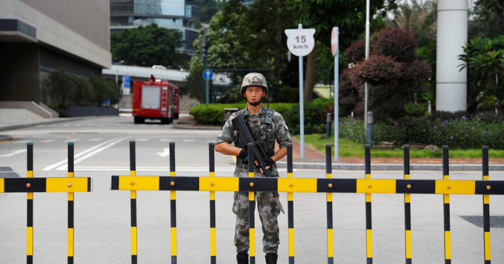 China names former paramilitary chief as HK garrison commander China names former paramilitary chief as HK garrison commander