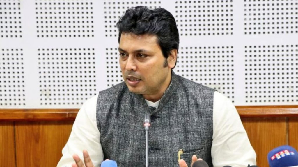 ‘No Mosques Burnt, No Person Died’: Biplab Kumar Deb Says Tripura Violence Sorted in Very Short Time 'No Mosques Burnt, No Person Died': Biplab Kumar Deb Says Tripura Violence Sorted in Very Short Time