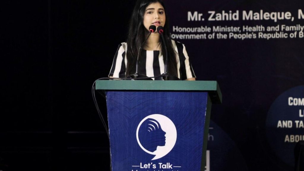 Philantropreneur Anusha Chowdhury holds a torch on the importance of mental healthcare